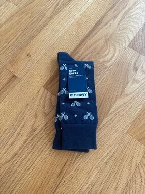 Old navy tennis crew socks navy